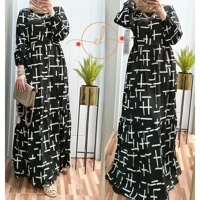 Monochrome Dress