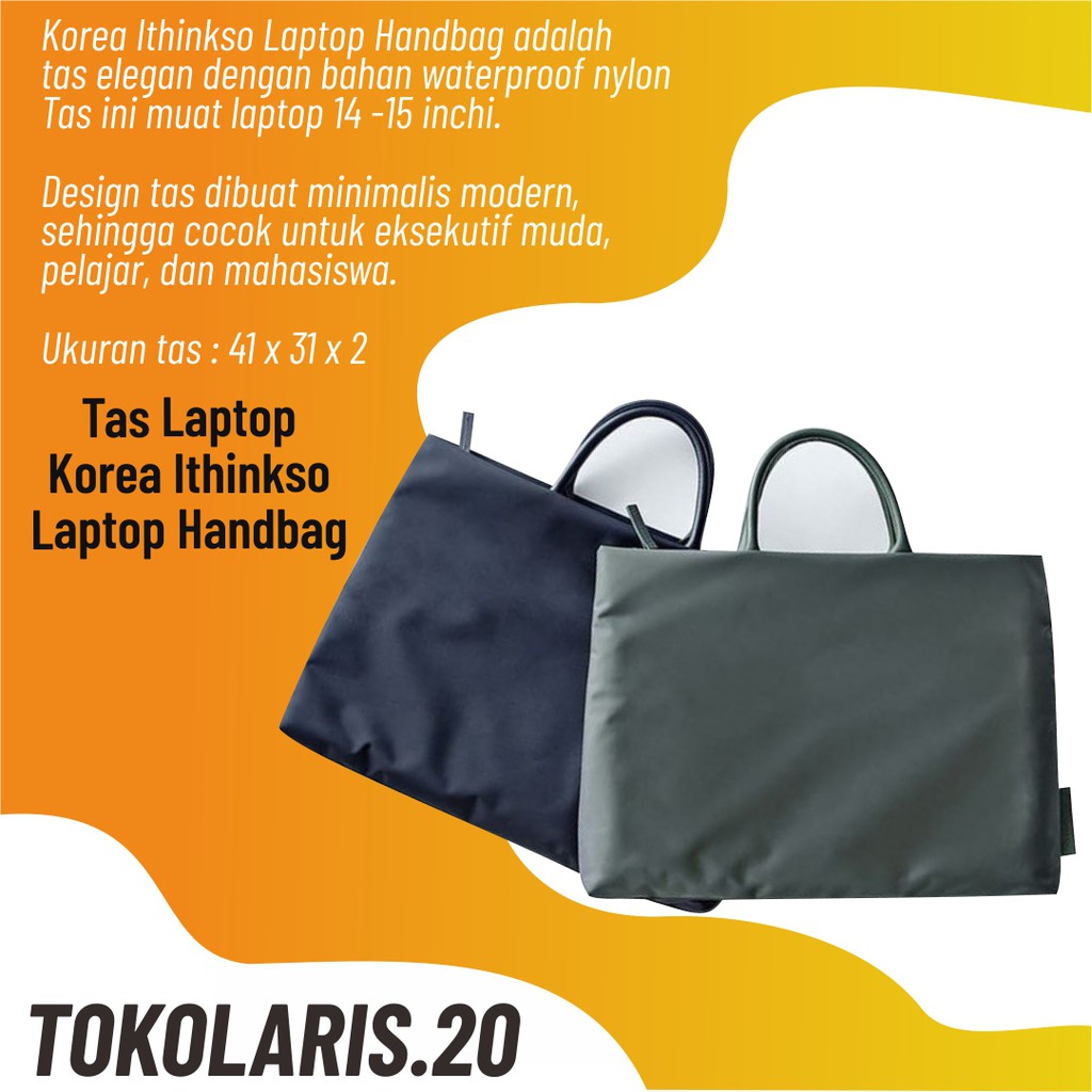 Korea Ithinkso Laptop Handbag / Tas Laptop
