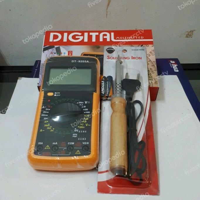 PROMO NEW DIGITAL MULTIMETER, MULTI TESTER VISERO DT - 9205B AVO METER