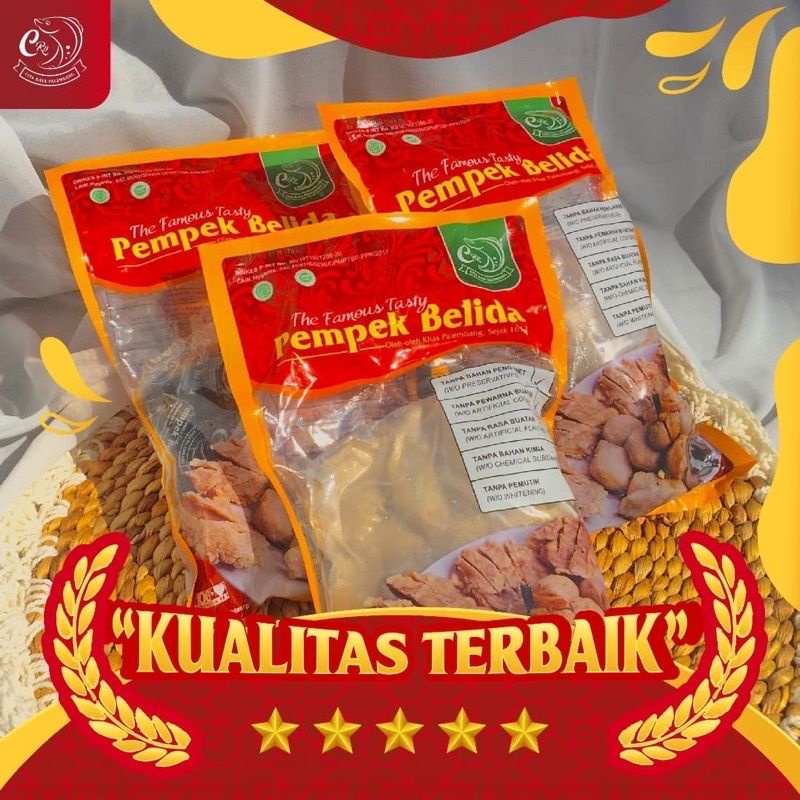 

pempek belida asli Palembang