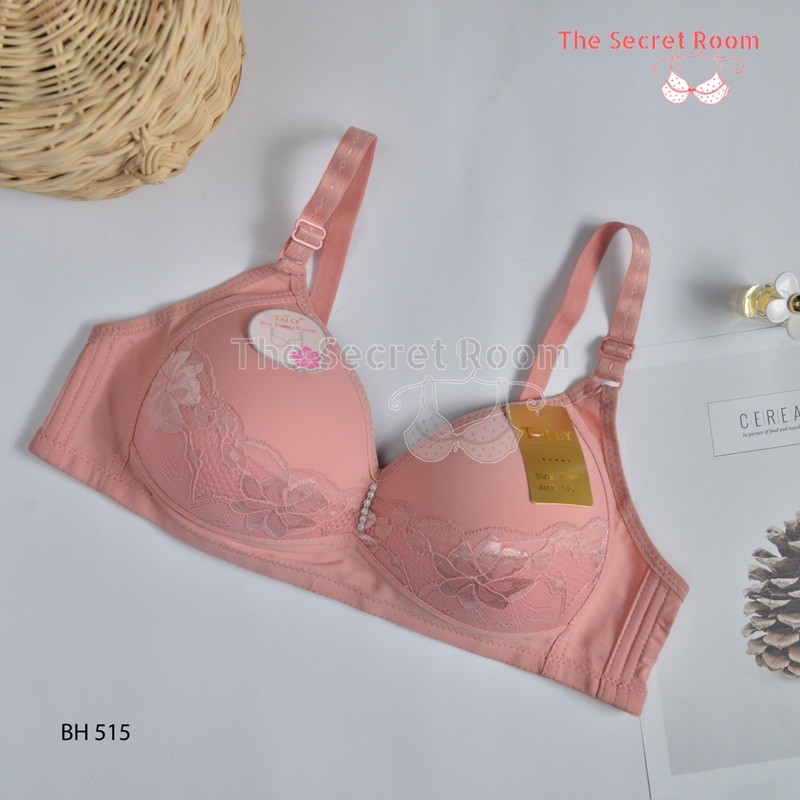 TALLY BRA BH 515 I CUP B BESAR | TANPA KAWAT I BUSA TIPIS I SIZE 36-42
