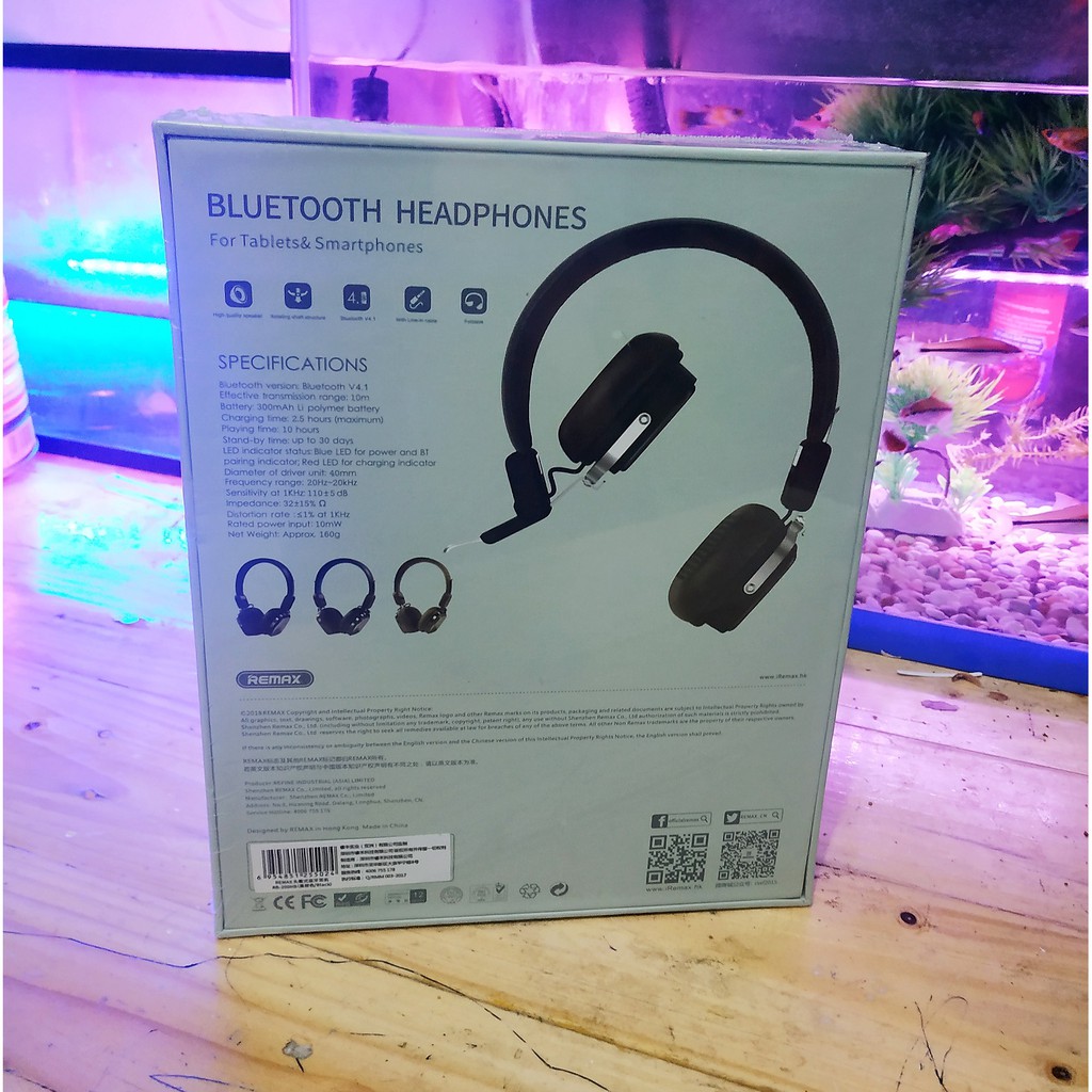 Bluetooth Headphone Remax 200hb