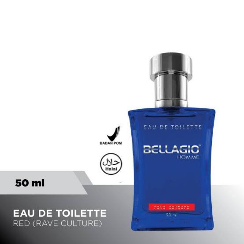 Bellagio Homme Eau De Toilette Rave Culture 50ml