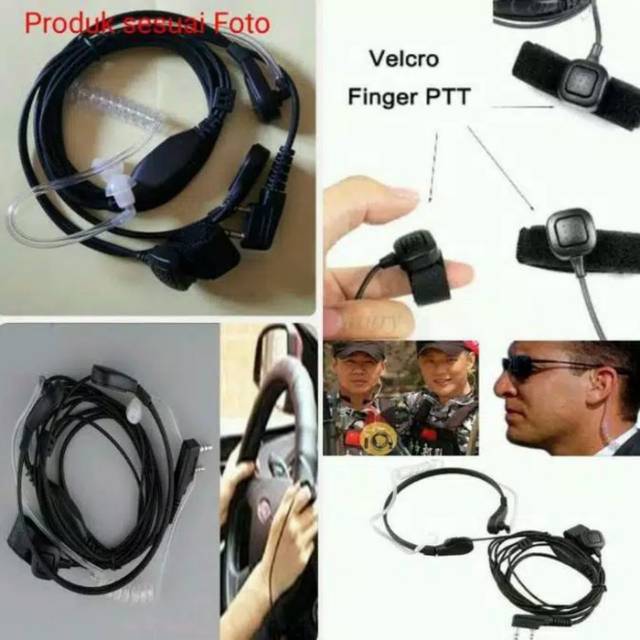 Headset HT touring mic aneka headset HT motorola atau  HT HYT