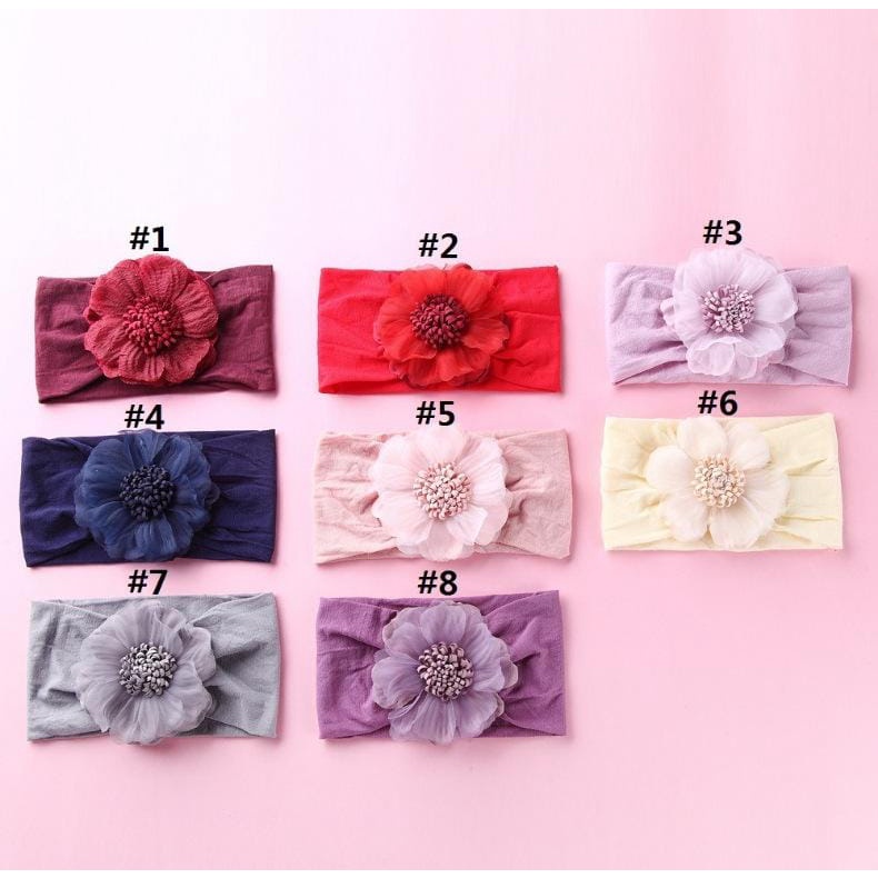 Tokobia Headband Bayi Perempuan Premium Import BOW101