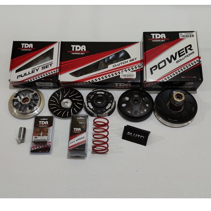 PAKET KIRIAN CVT UPGRADE NMAX 2020-NMAX-AEROX TDR KAMPAS GANDA-PULLEY