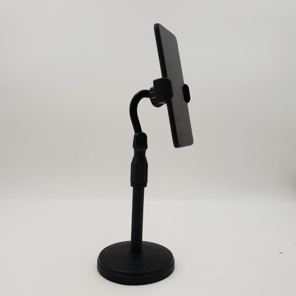 Stand Microphone / Stand Holder Handphone/ Stand Holder HP Tingkat /Liftable Foldable Phone Holder