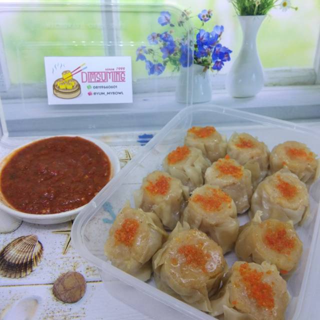 

Siomay Dimsum (isi Ayam Udang) 12pcs