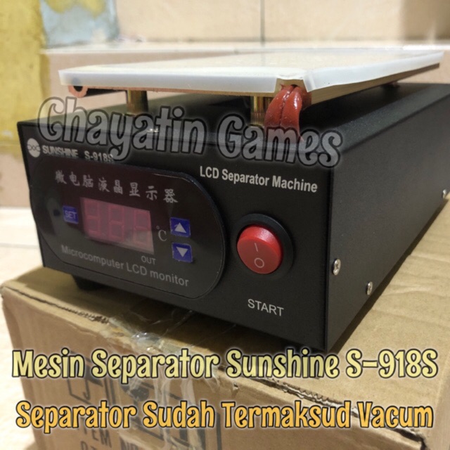 Mesin Separator Sunshine S-918S - Alat Pemisah LCD Touchscreen HP