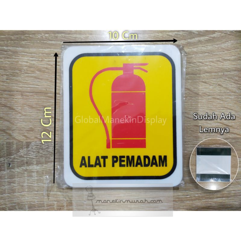 

Stiker Pemadam Kebakaran Tulisan Alat Pemadam Api