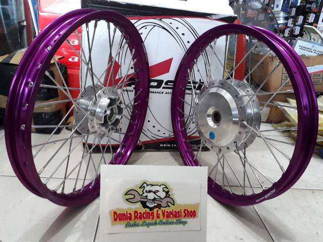 Paketan velg ring 17 Mio m3 Fino karbu Mio soul Fino 125 Xeon X Ride Mio J Nouvo Velg Rossi Rossi 17