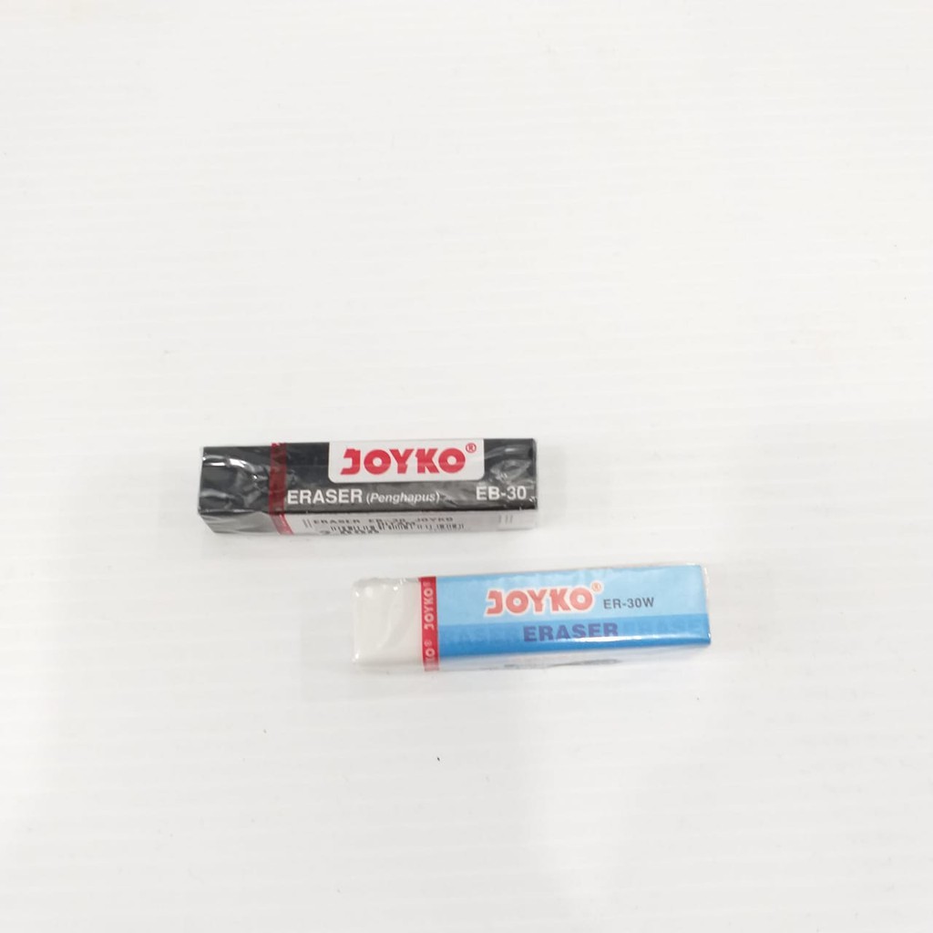 

PENGHAPUS/ERASER ER-30W PUTIH/EB-30 JOYKO HITAM