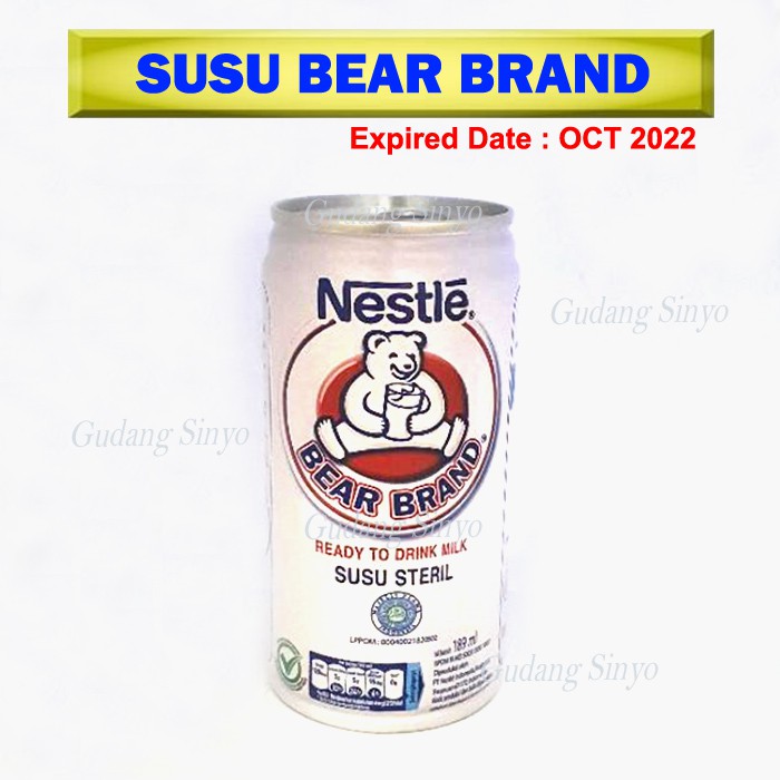

Bear Brand Susu Steril Nestle 189ml