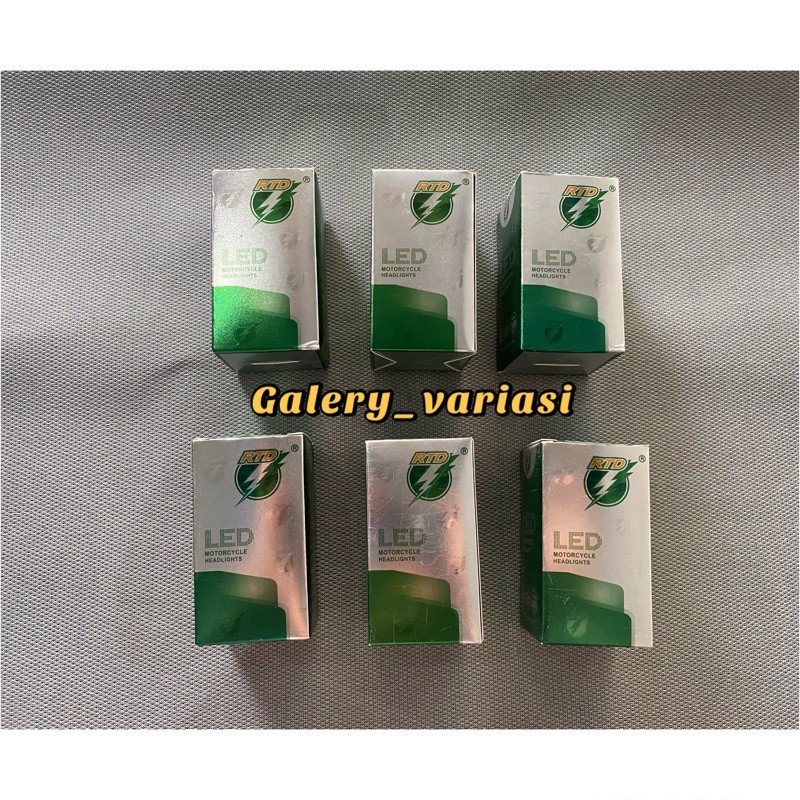 LAMPU LED MOTOR 3 MATA WARNA PUTIH