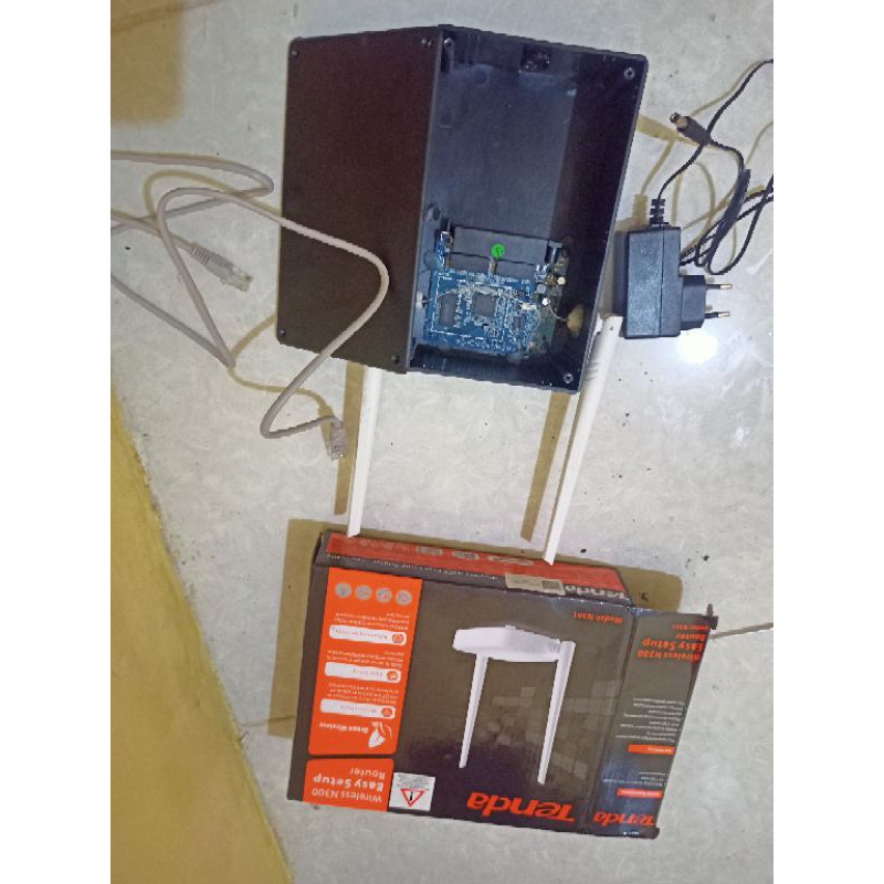 Router Tenda N301 Sudah Modif Outdoor Indoor