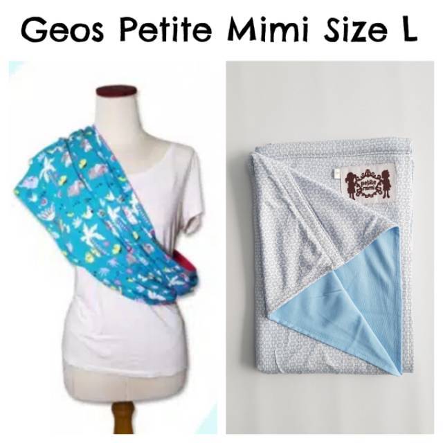 Petite Mimi Geos Gendongan Kaos Bayi