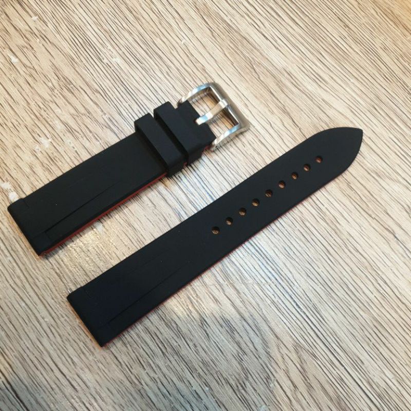 Strap tali jam tangan quick release  silikon silicon universal 20mm 20MM sudah dapat pen tarik