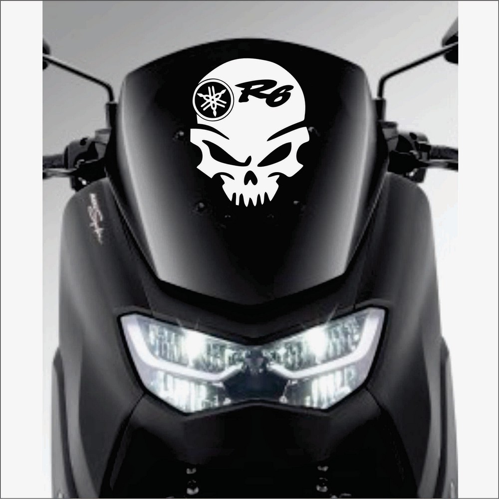 CUTTING STIKER MOTOR NMAX STIKER CUTTING NMAX STIKER LOGO YAMAHA R6