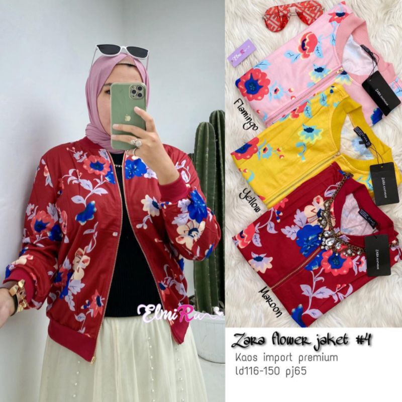 ZARA FLOWER JAKET by ELMIRA F24613DE