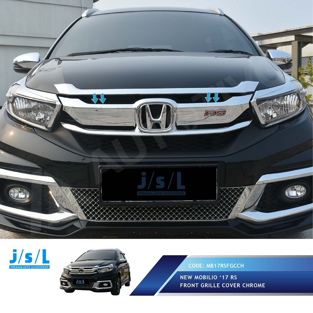 New Mobilio 2017 Grille Cover Chrome RS/Aksesoris Honda Mobilio