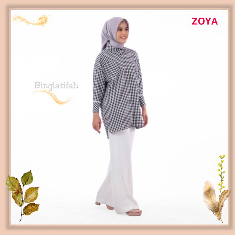 Kizzy Tunic Blouse Atasan by Zoya