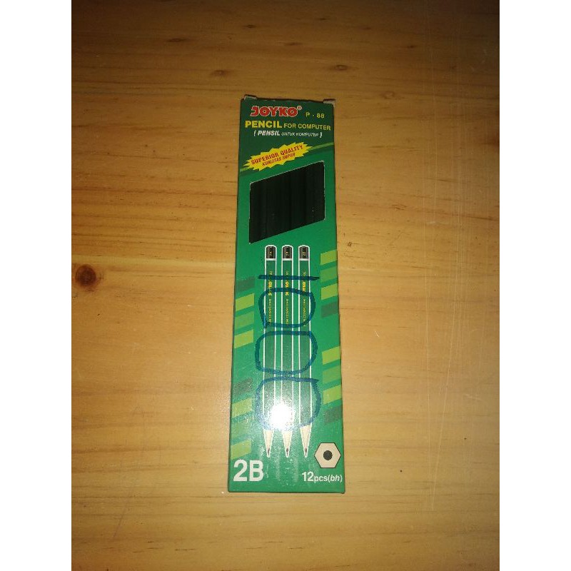 

pensil kayu 2B merek joyko