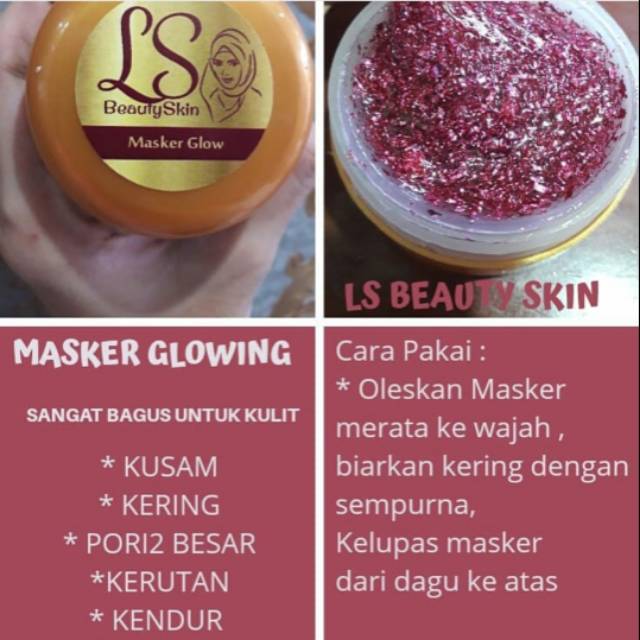 Masker Glowing LS BEAUTYSKIN
