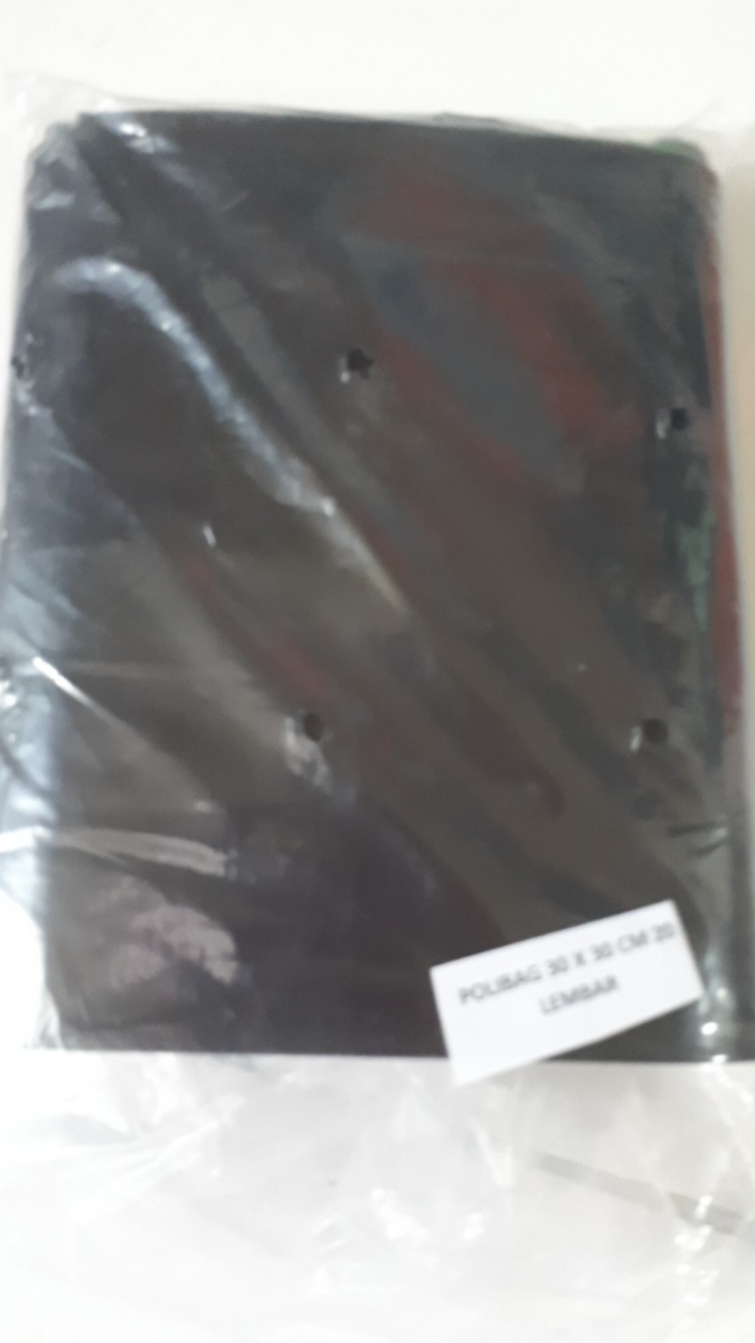 Polibag 30 X 30 Cm Hitam Tebal 20 Lembar Termurah
