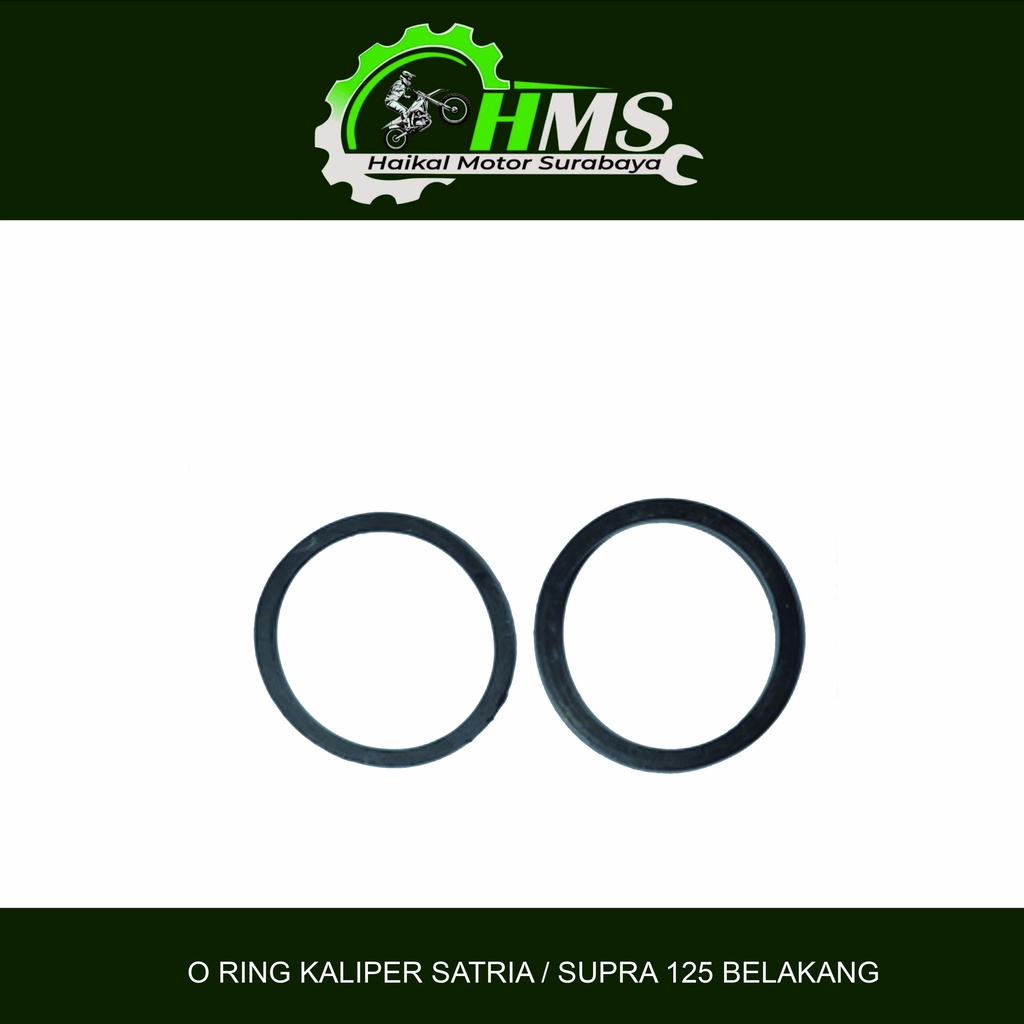 ORING KALIPER  SATRIA FU / SUPRA X 125 "BELAKANG" (set isi 2) - KARET SEAL SIL PISTON CAKRAM