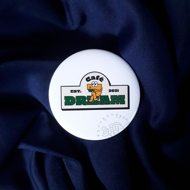 cafe 7 dream pin button big / pin nct dream / pin button nct / pin nct
