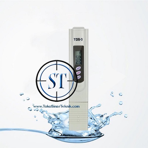 TDS-3 Meter Digital TDS Alat Ukur Kualitas Kesadahan Air Water Aquarium Quality TDS 3 Test Pen Filter Air Minum