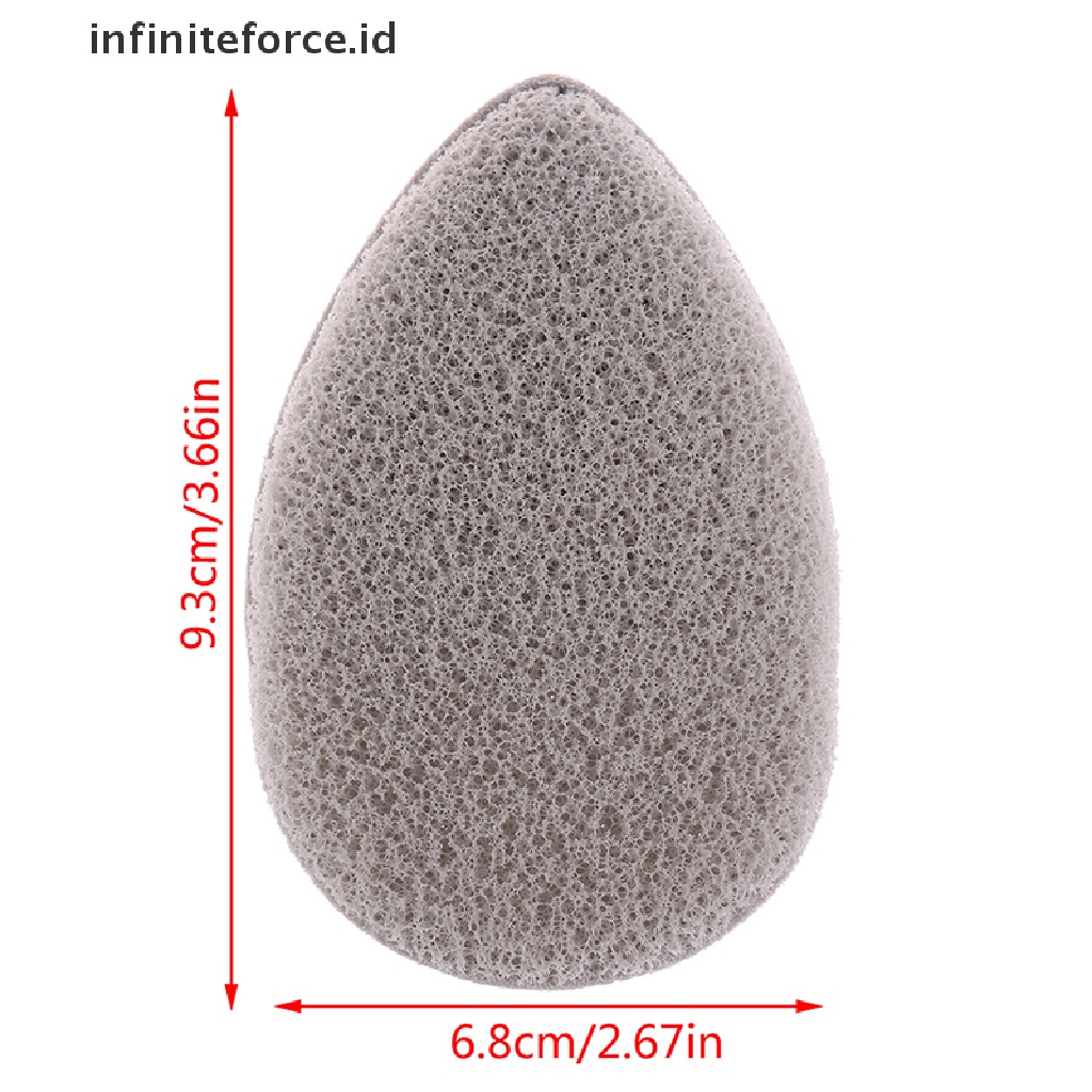 Infiniteforce.id Spons Puff Bentuk Tetesan Air Alat Pembersih Makeup / Kosmetik Wanita