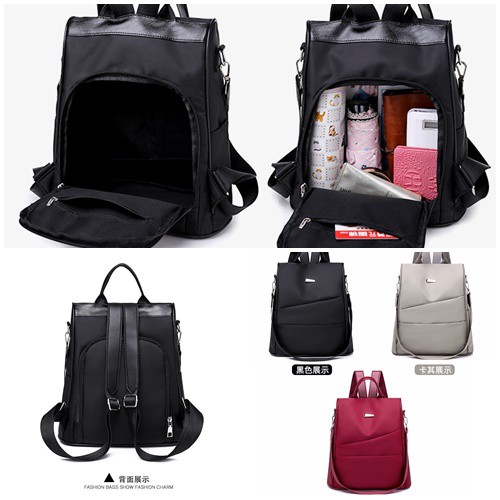 (COD) Vyctoria VOS2253 Tas Ransel Wanita Import Backpack Stylish Promo LT1341 BTH4423 EL910 BQ2253 G1651 7082 1341 910 4423 2253