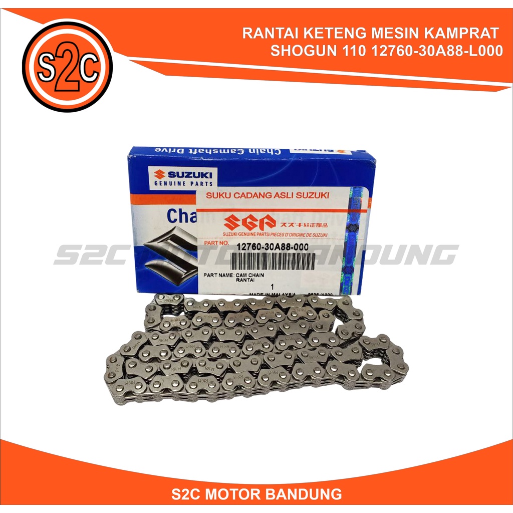RANTAI KETENG MESIN KAMPRAT SHOGUN 110 ASLI ORIGINAL SGP 12760-30A88-000