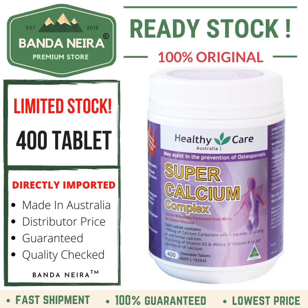 Healthy Care Super Calcium Complex 400 Tablet