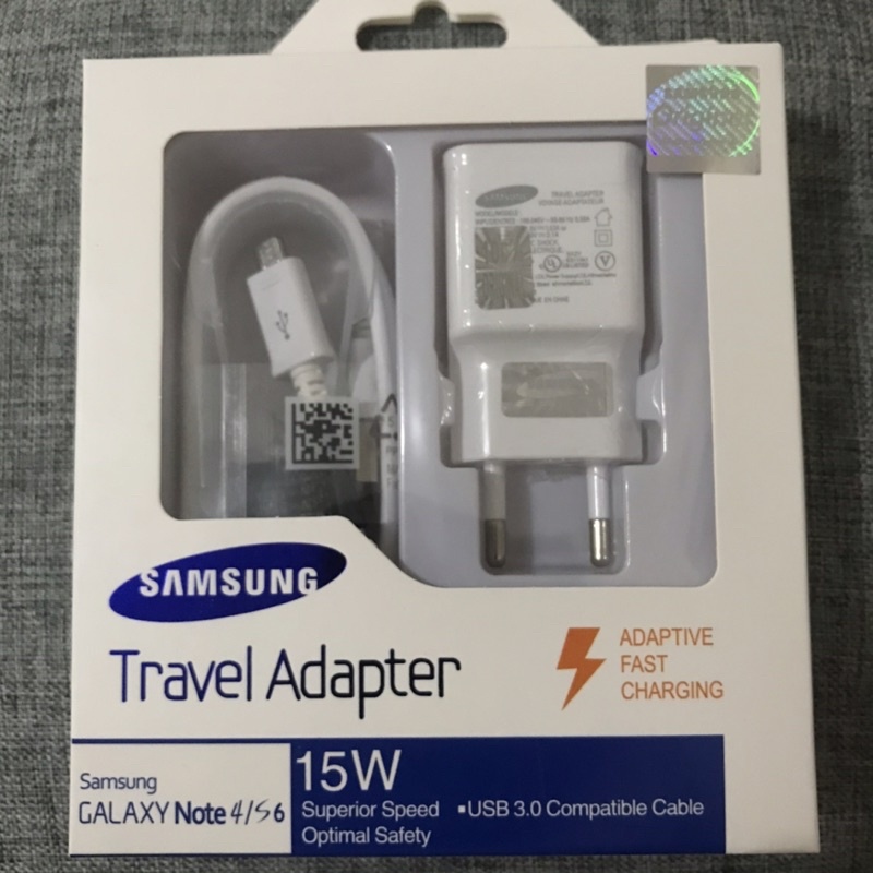 Samsung Charger Micro 15W Fast Charging For S4 S5 S6 Edge S7 S8 S9 S10 Note 4 5