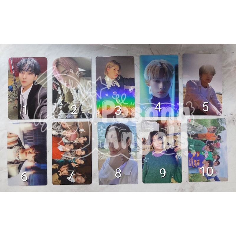 Enhypen Jungwon Photocard Border:Carnival Dimension:Dilemma Dimension:Answer Blessed-Cursed