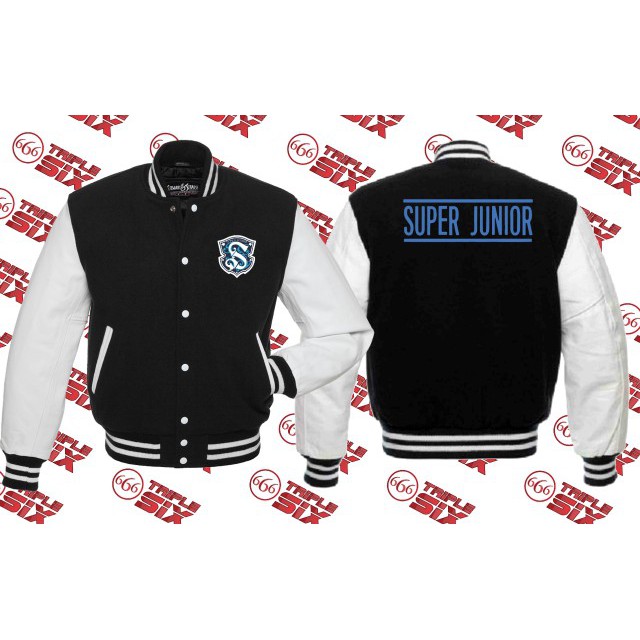 Jaket Varsity Kpop Super Junior