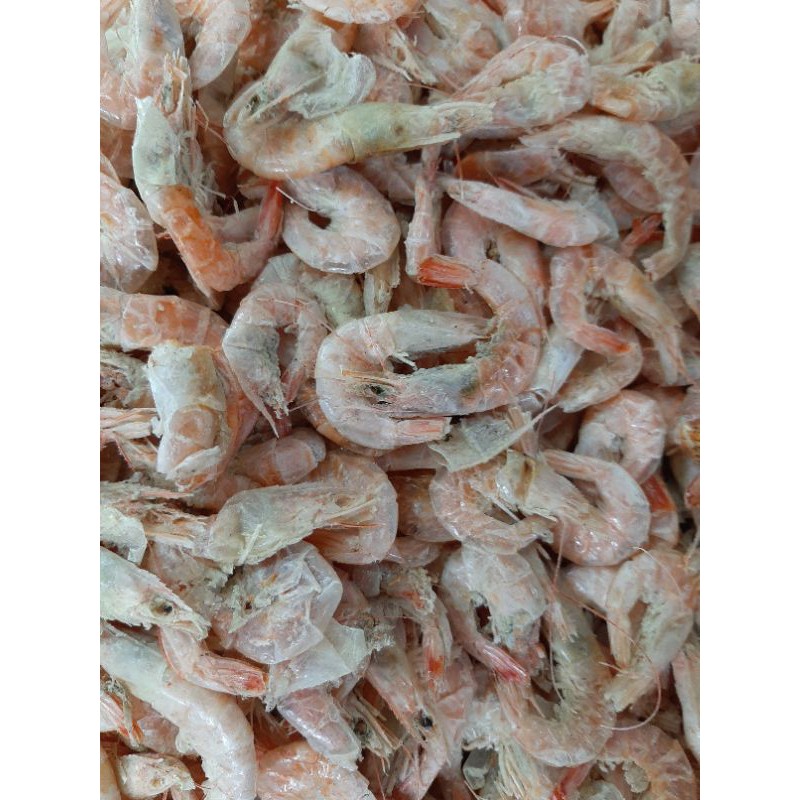 

udang ebi manis medan tanpa kepala dan kulit,100% asli medan ,berat 1000 gram