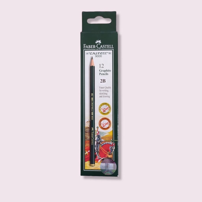 

Gramedia Medan - FABER PENCIL 9000 2B/12PC
