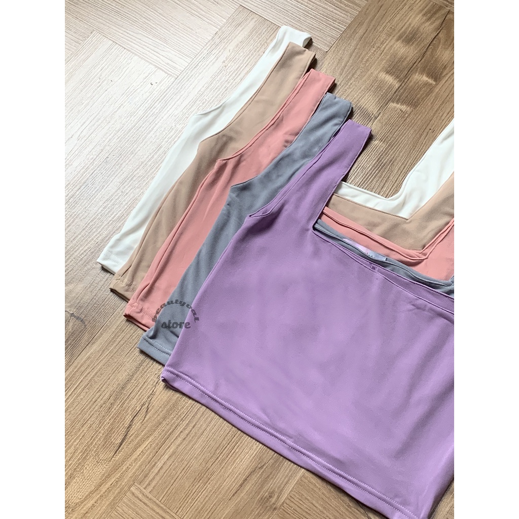 LUNA SQUARE TANKTOP CROP BIG SIZE JUMBO-3