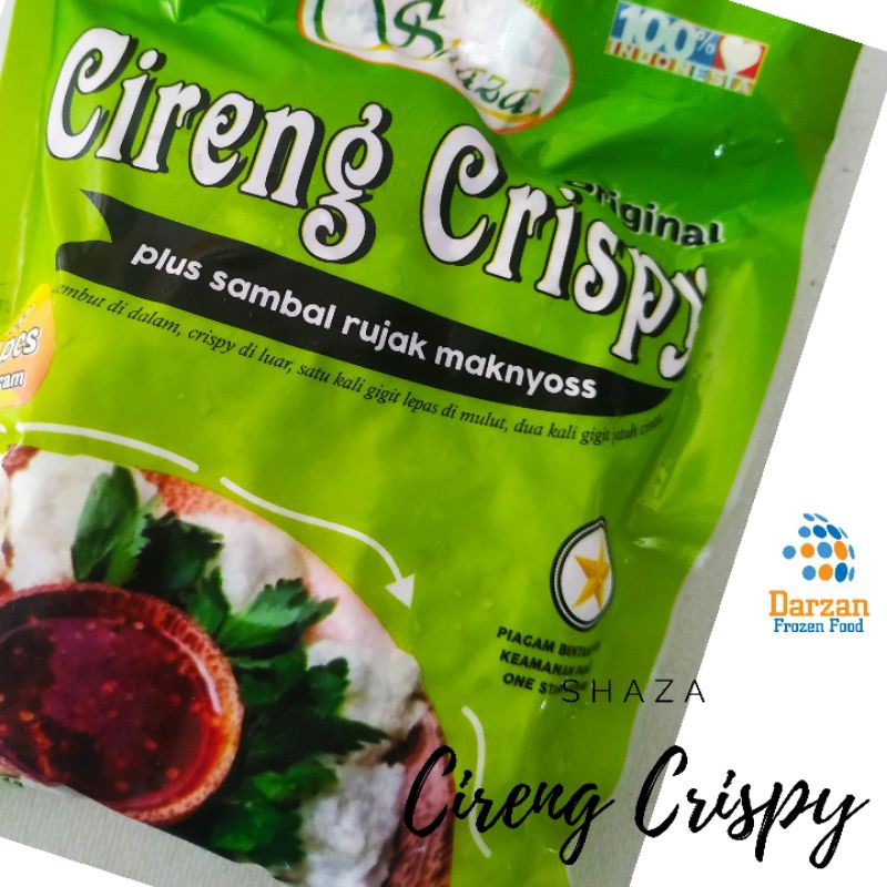 

CIRENG CRISPY BUMBU RUJAK SHAZA 20 PCS