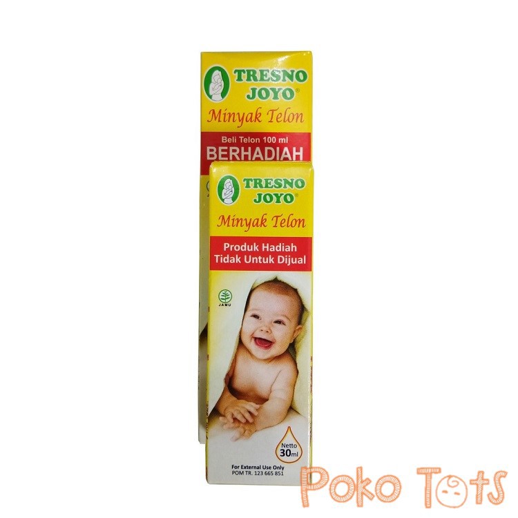 Tresnojoyo Minyak Telon Anak 100ml BONUS 30ml Tresno Joyo Banded