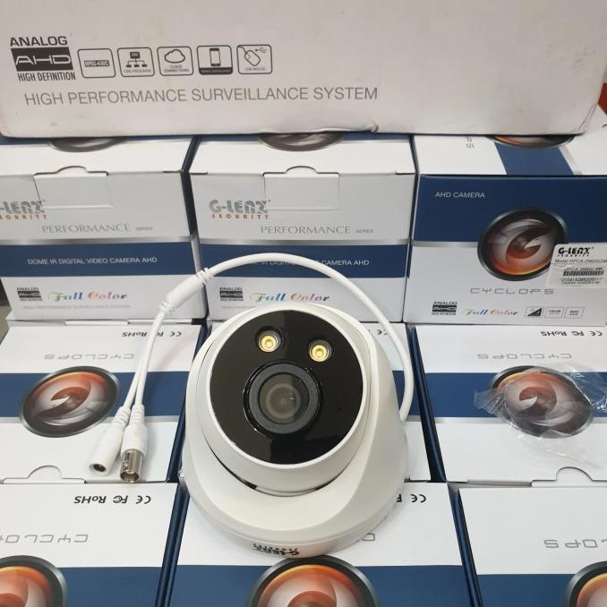 Produk Terbaru Kamera Cctv Glenz Dome Indoor G-Lenz Color Vu Full Hd 2Mp Audio Mic