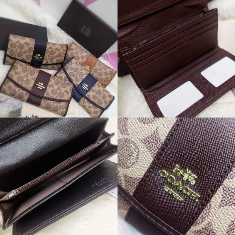 NEW ITEM dompet coach lipat panjang free box