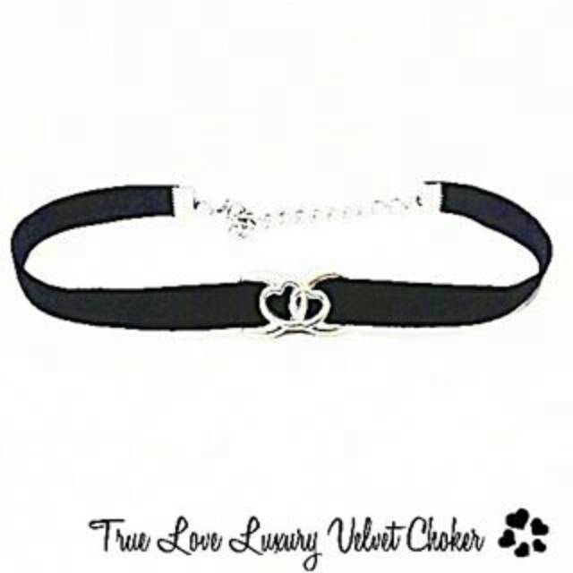 True Love Luxury Velvet Choker Necklace | Kalung Handmade Premium Collection