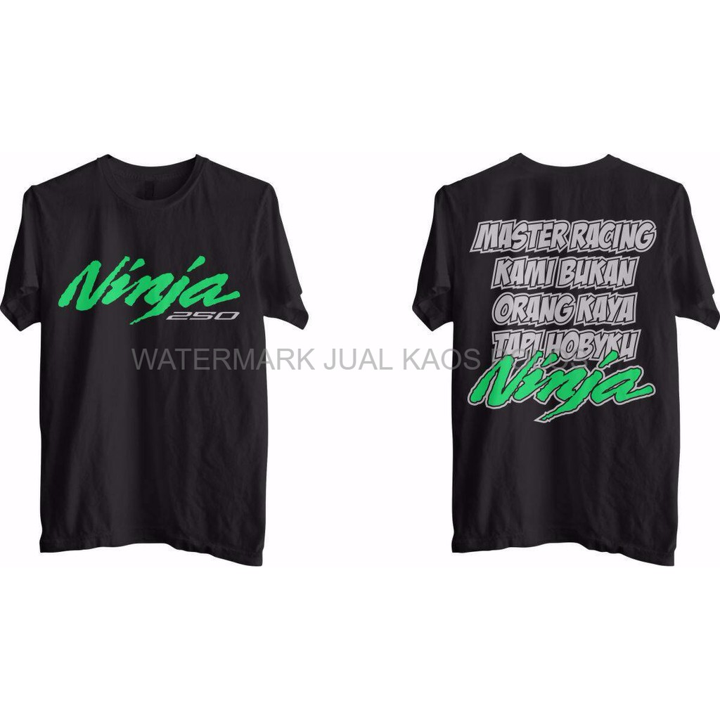 Kaos Kawasaki Ninja Cantik Aja Bangga Udh Naik Ninja Belum Shopee