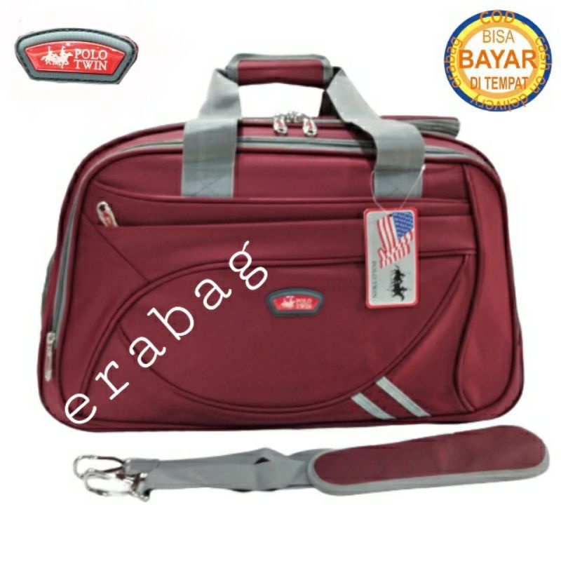 Tas pakaian polo travel bags impor polo twin tas mudik pria dan wanita polo 8965733