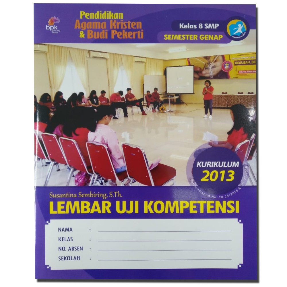 

LUK GENAP KELAS 8 - BPK Medan