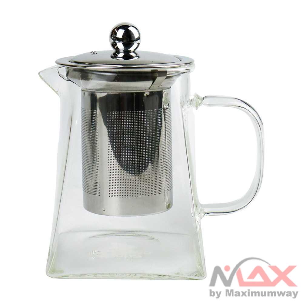 Teko Kaca Kristal pembuat teh china bisa masak di kompor Teko Pitcher Teh Chinese Teapot Maker Glass - TP-761